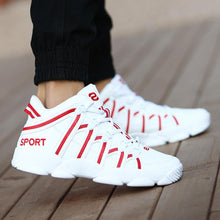 Load image into Gallery viewer, Men Leather Sports Shoes