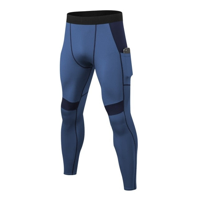 Men High-Elastic workout Leggings